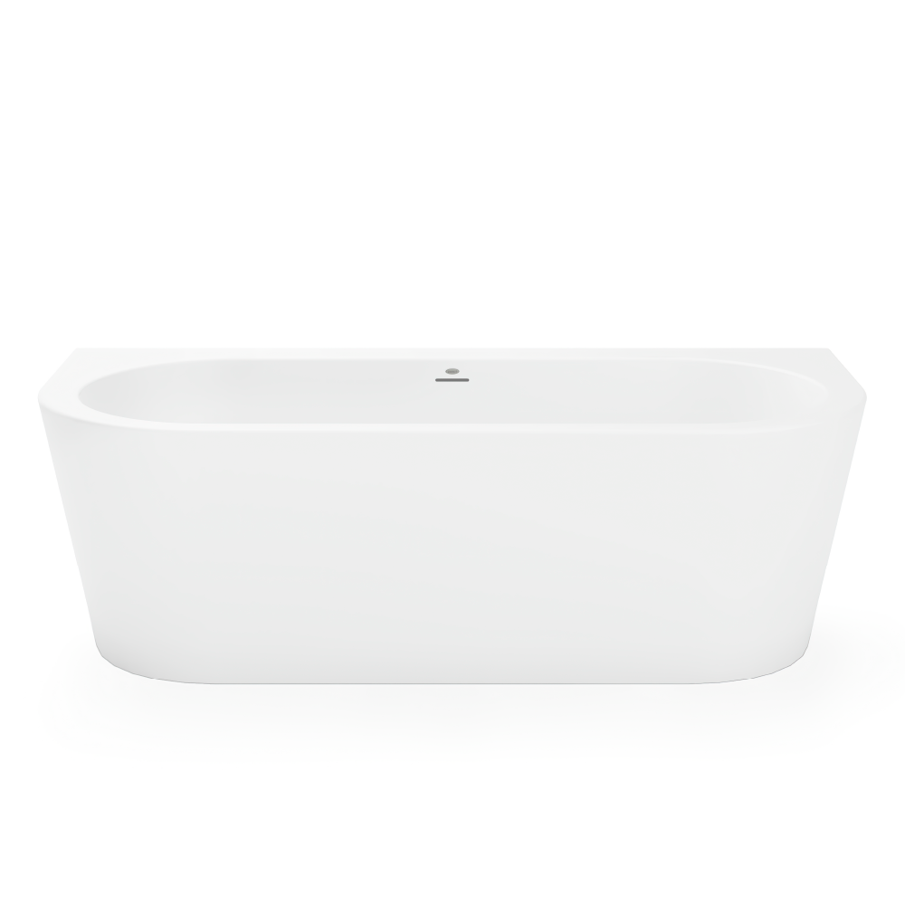 Silba: Back to Wall Bathtub